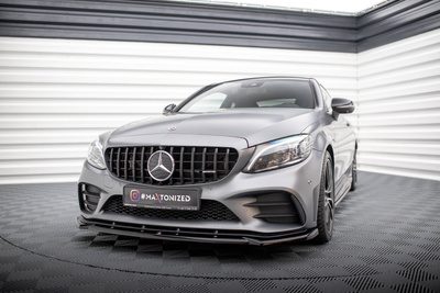 Maxton Design - Front Splitter Mercedes C43 Coupe / Cabrio / Sedan / Estate C205 / A205 / W205 / S205 Facelift v2 (2018-2021) 1 Maxton Design - Front Splitter Mercedes C43 Coupe / Cabrio / Sedan / Estate C205 / A205 / W205 / S205 Facelift v2 (2018-2021)