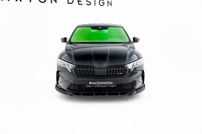 Maxton Design - Front Splitter Skoda Octavia RS Liftback / Combi Mk4 Facelift v2 (2024+) 2 Maxton Design - Front Splitter Skoda Octavia RS Liftback / Combi Mk4 Facelift v2 (2024+) - Image 2