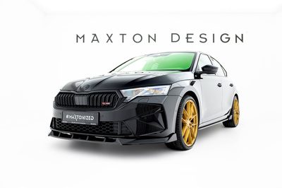 Maxton Design - Front Splitter Skoda Octavia RS Liftback / Combi Mk4 Facelift v2 (2024+) 1 Maxton Design - Front Splitter Skoda Octavia RS Liftback / Combi Mk4 Facelift v2 (2024+)