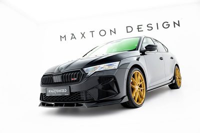 Maxton Design - Front Splitter Skoda Octavia RS Liftback / Combi Mk4 Facelift v2 (2024+) 3 Maxton Design - Front Splitter Skoda Octavia RS Liftback / Combi Mk4 Facelift v2 (2024+) - Image 3