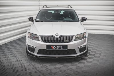 Maxton Design - Front Splitter Skoda Octavia RS Mk3 v4 2 Maxton Design - Front Splitter Skoda Octavia RS Mk3 v4 - Image 2