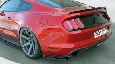 Maxton Design - Rear Side Splitters Ford Mustang Mk6 1 Maxton Design - Rear Side Splitters Ford Mustang Mk6