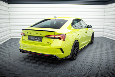 Maxton Design - Rear Side Splitters + Flaps Skoda Octavia RS Combi / Liftback Mk4 / Mk4 Facelift v2 (2019-2024) 2 Maxton Design - Rear Side Splitters + Flaps Skoda Octavia RS Combi / Liftback Mk4 / Mk4 Facelift v2 (2019-2024) - Image 2