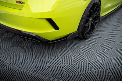 Maxton Design - Rear Side Splitters + Flaps Skoda Octavia RS Combi / Liftback Mk4 / Mk4 Facelift v2 (2019-2024) 1 Maxton Design - Rear Side Splitters + Flaps Skoda Octavia RS Combi / Liftback Mk4 / Mk4 Facelift v2 (2019-2024)