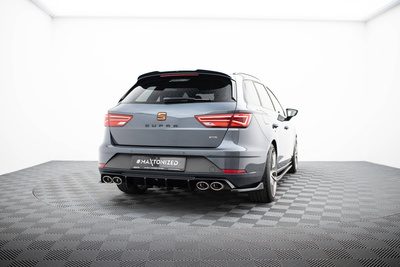 Maxton Design - Rear Side Splitters Seat Leon Cupra Mk3 FL Sportstourer v3 2 Maxton Design - Rear Side Splitters Seat Leon Cupra Mk3 FL Sportstourer v3 - Image 2