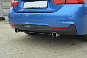 Maxton Design - Rear Splitter for BMW 4 Coupe / Gran Coupe / Cabrio M-Pack F32 / F36 / F33 (without vertical bars) (2013-2020) 10 eng ps Rear Splitter for BMW 4 Coupe Gran Coupe Cabrio M Pack F32 F36 F33 without vertical bars 1025 2
