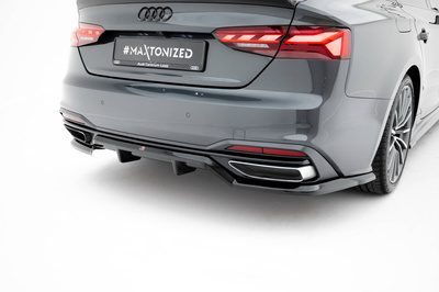 Maxton Design - Rear Splitter Audi A5 F5 Facelift (with vertical bars) 2 Maxton Design - Rear Splitter Audi A5 F5 Facelift (with vertical bars) - Image 2