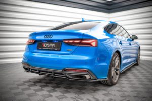 Maxton Design - Rear Splitter Audi A5 S-Line F5 Facelift (with vertical bars) 19 eng ps Rear Splitter with vertical bars Audi A5 S Line F5 Facelift 16999 2