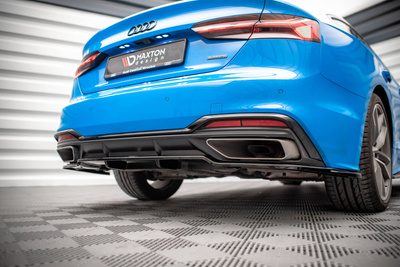 Maxton Design - Rear Splitter Audi A5 S-Line F5 Facelift (with vertical bars) 2 Maxton Design - Rear Splitter Audi A5 S-Line F5 Facelift (with vertical bars) - Image 2