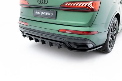 Maxton Design - Rear Splitter Audi Q7 S-Line Mk2 Facelift (with vertical bars) 2019-2023 2 Maxton Design - Rear Splitter Audi Q7 S-Line Mk2 Facelift (with vertical bars) 2019-2023 - Image 2