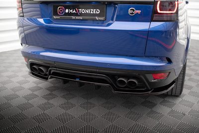 Maxton Design - Rear Splitter Land Rover Range Rover Sport SVR Mk2 (with vertical bars) 2 Maxton Design - Rear Splitter Land Rover Range Rover Sport SVR Mk2 (with vertical bars) - Image 2