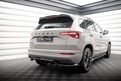 Maxton Design - Rear Splitter Skoda Karoq Sportline Mk1 Facelift (with vertical bars) (2017-2021) 1 Maxton Design - Rear Splitter Skoda Karoq Sportline Mk1 Facelift (with vertical bars) (2017-2021)