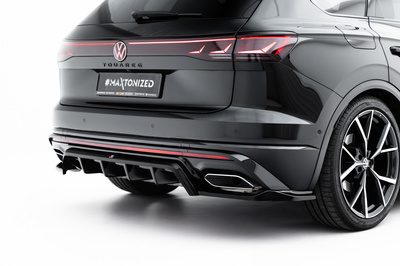 Maxton Design - Rear Splitter Volkswagen Touareg R-Line Mk3 Facelift (with vertical bars) (2023+) 2 Maxton Design - Rear Splitter Volkswagen Touareg R-Line Mk3 Facelift (with vertical bars) (2023+) - Image 2