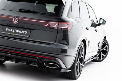 Maxton Design - Rear Splitter Volkswagen Touareg R-Line Mk3 Facelift (with vertical bars) (2023+) 3 Maxton Design - Rear Splitter Volkswagen Touareg R-Line Mk3 Facelift (with vertical bars) (2023+) - Image 3