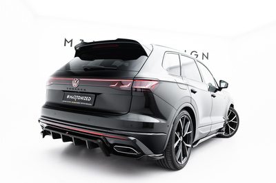 Maxton Design - Rear Splitter Volkswagen Touareg R-Line Mk3 Facelift (with vertical bars) (2023+) 1 Maxton Design - Rear Splitter Volkswagen Touareg R-Line Mk3 Facelift (with vertical bars) (2023+)