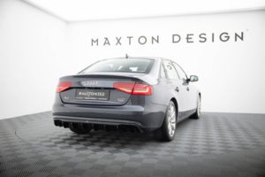 Maxton Design - Rear Valance Audi A4 B8 Facelift (Version with dual exhausts on both sides) (2011-2015) 18 eng ps Rear Valance Audi A4 B8 Facelift Version with dual exhausts on both sides 21507 2