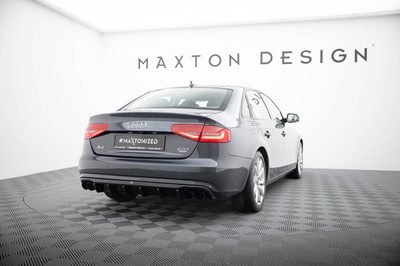 Maxton Design - Rear Valance Audi A4 B8 Facelift (Version with dual exhausts on both sides) (2011-2015) 1 Maxton Design - Rear Valance Audi A4 B8 Facelift (Version with dual exhausts on both sides) (2011-2015)