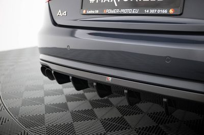 Maxton Design - Rear Valance Audi A4 B8 Facelift (Version with dual exhausts on both sides) (2011-2015) 2 Maxton Design - Rear Valance Audi A4 B8 Facelift (Version with dual exhausts on both sides) (2011-2015) - Image 2
