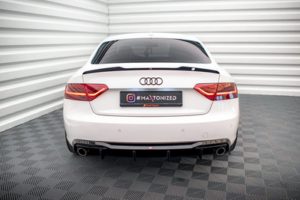 Maxton Design - Rear Valance Audi A5 Coupe 8T Facelift (Version with single exhausts on both sides) 12 eng ps Rear Valance Audi A5 Coupe 8T Facelift Version with single exhausts on both sides 20833 1