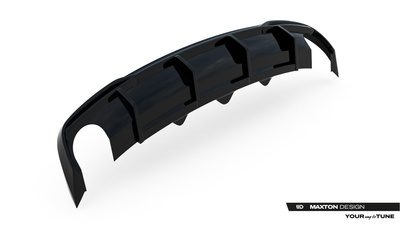 Maxton Design - Rear Valance Audi A5 Coupe 8T Facelift (Version with single exhausts on both sides) 2 Maxton Design - Rear Valance Audi A5 Coupe 8T Facelift (Version with single exhausts on both sides) - Image 2