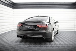 Maxton Design - Rear Valance Audi A5 Coupe / Cabrio S-Line 8T (Single side dual exhaust version) (2007-2011) 12 eng ps Rear Valance Audi A5 Coupe Cabrio S Line 8T Single side dual exhaust version 20844 4