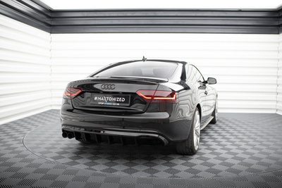 Maxton Design - Rear Valance Audi A5 Coupe / Cabrio S-Line 8T (Single side dual exhaust version) (2007-2011) 1 Maxton Design - Rear Valance Audi A5 Coupe / Cabrio S-Line 8T (Single side dual exhaust version) (2007-2011)