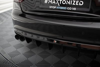 Maxton Design - Rear Valance Audi A5 Coupe / Cabrio S-Line 8T (Single side dual exhaust version) (2007-2011) 3 Maxton Design - Rear Valance Audi A5 Coupe / Cabrio S-Line 8T (Single side dual exhaust version) (2007-2011) - Image 3