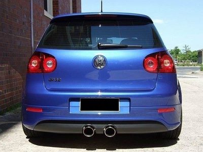 Maxton Design - Rear Valance Volkswagen Golf R32 Mk5 (with 2 exhaust holes, for R32 exhaust) (2003-2009) 1 Maxton Design - Rear Valance Volkswagen Golf R32 Mk5 (with 2 exhaust holes, for R32 exhaust) (2003-2009)