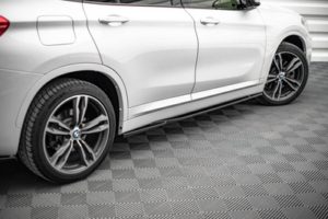 Maxton Design - Side Skirts Diffusers BMW X1 M-Pack F48 / F48 Facelift 16 eng ps Side Skirts Diffusers BMW X1 M Pack F48 F48 Facelift 14015 3