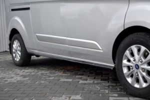 Maxton Design - Side Skirts Diffusers Ford Transit Custom Mk1 FL (Matt Black) 19 Side Skirts Diffuser