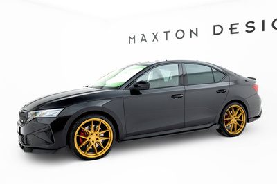 Maxton Design - Side Skirts Diffusers + Flaps Skoda Octavia RS Liftback / Combi Mk4 Facelift v2 (2024+) 3 Maxton Design - Side Skirts Diffusers + Flaps Skoda Octavia RS Liftback / Combi Mk4 Facelift v2 (2024+) - Image 3