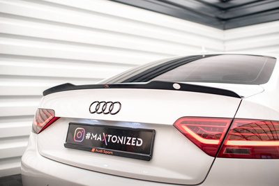 Maxton Design - Spoiler Cap Audi A5 Coupe 8T 1 Maxton Design - Spoiler Cap Audi A5 Coupe 8T