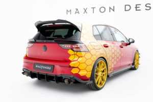 Maxton Design - Street Pro Rear Diffuser Volkswagen Golf GTI Clubsport Mk8 Facelift v2 6 eng ps Street Pro Rear Diffuser V 2 Volkswagen Golf GTI Clubsport Mk8 Facelift 22351 2