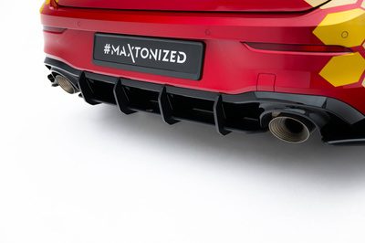 Maxton Design - Street Pro Rear Diffuser Volkswagen Golf GTI Clubsport Mk8 Facelift v2 2 Maxton Design - Street Pro Rear Diffuser Volkswagen Golf GTI Clubsport Mk8 Facelift v2 - Image 2