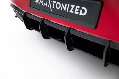 Maxton Design - Street Pro Rear Diffuser Volkswagen Golf GTI Clubsport Mk8 Facelift v2 3 Maxton Design - Street Pro Rear Diffuser Volkswagen Golf GTI Clubsport Mk8 Facelift v2 - Image 3