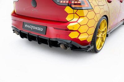Maxton Design - Street Pro Rear Side Splitters + Flaps Volkswagen Golf GTI Clubsport Mk8 Facelift 2 Maxton Design - Street Pro Rear Side Splitters + Flaps Volkswagen Golf GTI Clubsport Mk8 Facelift - Image 2