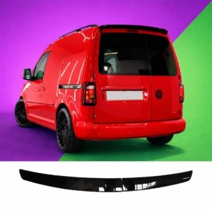 VW Caddy Roof Spoiler - Gloss Black Twin Door (2004-2020)