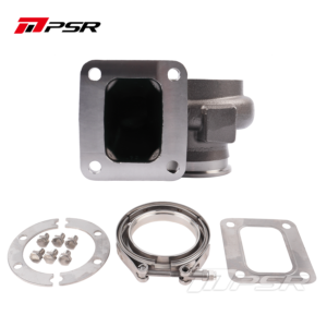 Pulsar Turbo - Turbine Housing Drop in Precision PTE Ball Bearing Turbo 6266 6466 6766 - T4 open 0.63A/R Stainless Steel