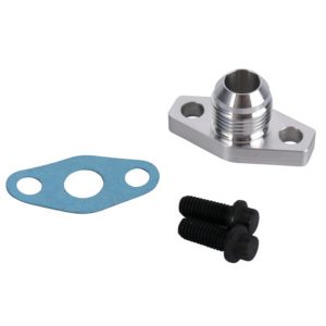 Pulsar Turbo - Oil Drain Flange Kits for PTX PTG Small Frame Turbos - with 10AN Thread