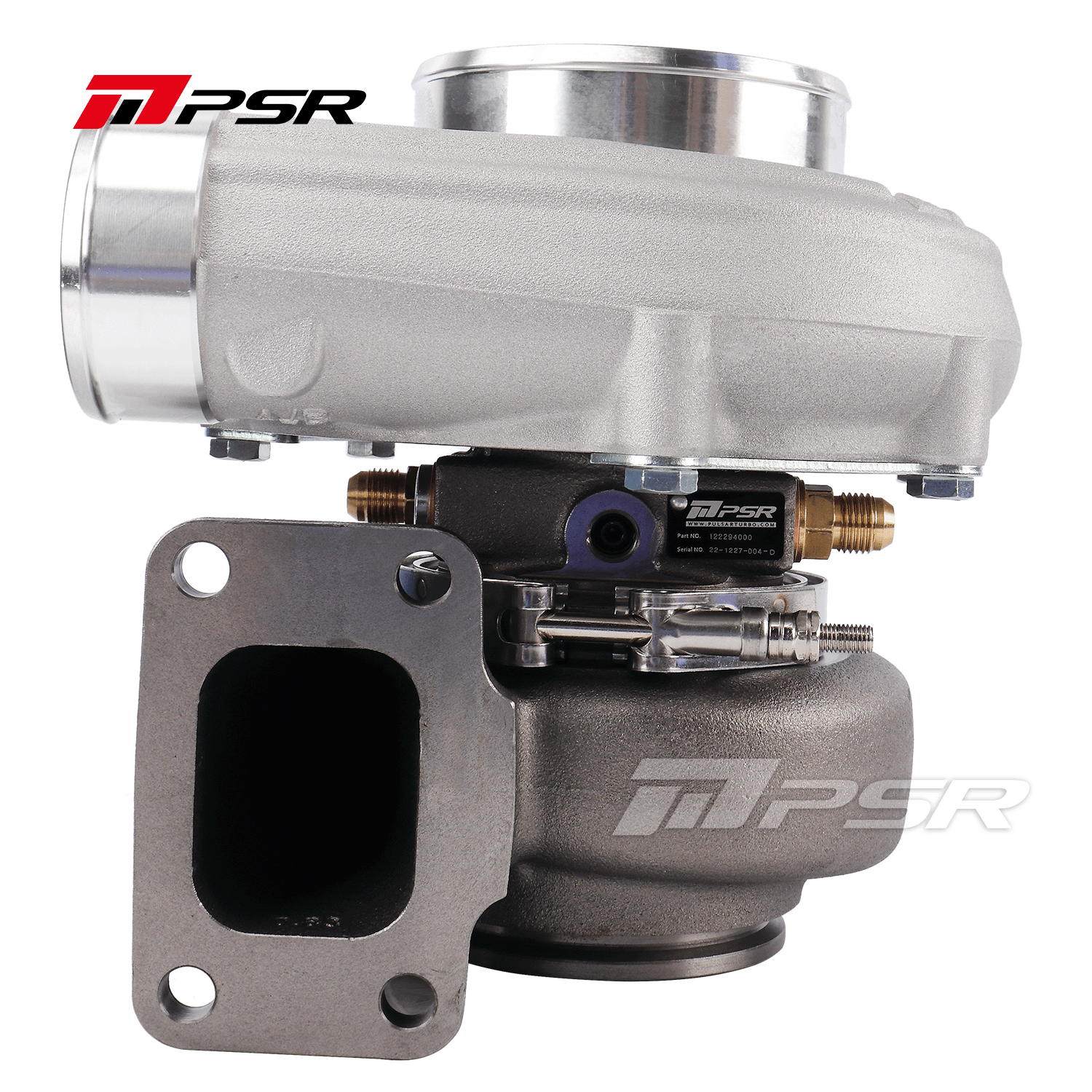 Pulsar Turbo - PSR 6862A Curved Point Milled Compressor Wheel Dual Ball Bearing Turbocharger HP Rating 1050 1 Pulsar Turbo - PSR 6862A Curved Point Milled Compressor Wheel Dual Ball Bearing Turbocharger HP Rating 1050