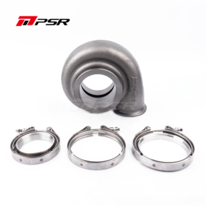Pulsar Turbo - Turbine Housing Drop in Precision PTE Ball Bearing Turbo 7685 8085 8385 - 1.28A/R. 3" V-band Inlet. 4" V-band Outlet