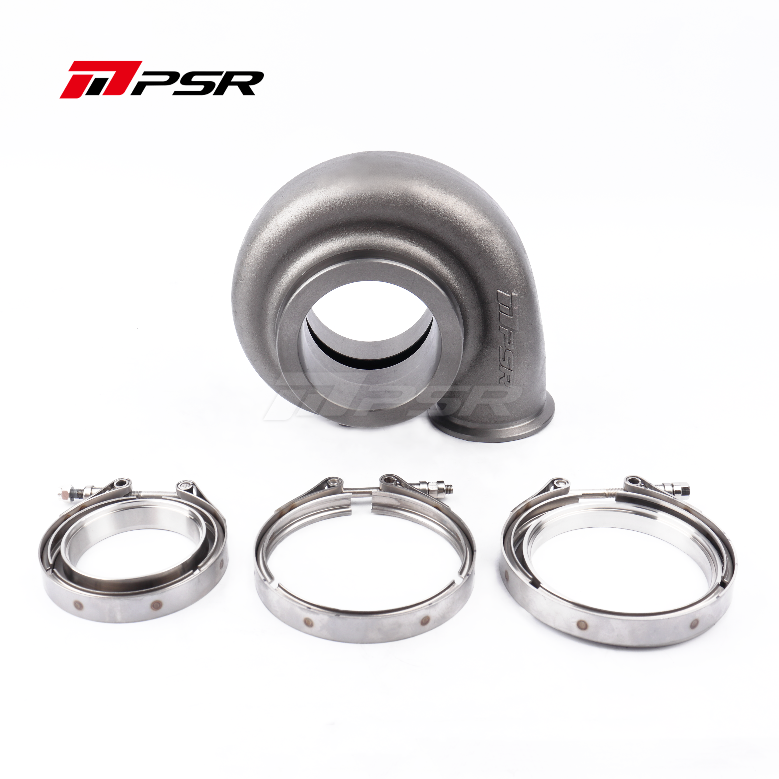 Pulsar Turbo - Turbine Housing Drop in Precision PTE Ball Bearing Turbo 7685 8085 8385 - 1.28A/R. 3" V-band Inlet. 4" V-band Outlet 1 Pulsar Turbo - Turbine Housing Drop in Precision PTE Ball Bearing Turbo 7685 8085 8385 - 1.28A/R. 3" V-band Inlet. 4" V-band Outlet