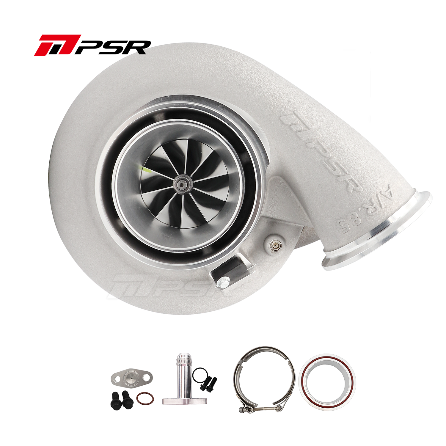Pulsar Turbo - PSR Forward Rotation 7375G Dual Ball Bearing Turbocharger HP Rating 1200 1 Pulsar Turbo - PSR Forward Rotation 7375G Dual Ball Bearing Turbocharger HP Rating 1200
