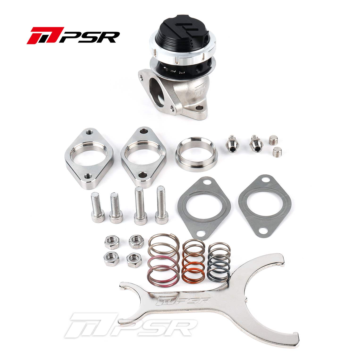 Pulsar Turbo - PSR NEW GENERATION WASTEGATE 38mm 2-Bolt External Wastegate - Black 1 Pulsar Turbo - PSR NEW GENERATION WASTEGATE 38mm 2-Bolt External Wastegate - Black