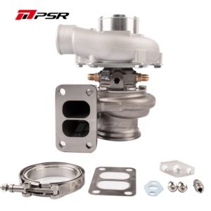 Pulsar Turbo - PSR3582 Compact Dual Ball Bearing Turbocharger - T3 DIVIDED INLET. V-BAND OUTLET. 0.86A/R