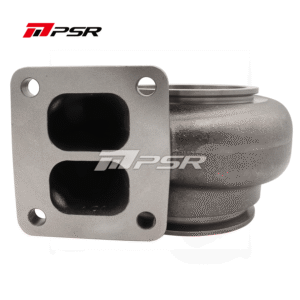 Pulsar Turbo - PSR 75G Turbine Housings for 7375G 7975G 6275G 6775G Turbos - T4 Divided Inlet. V-Band Outlet (fits 4" OD Tubing). 0.95A/R