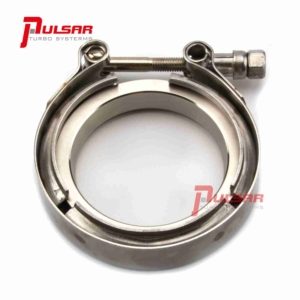 Pulsar Turbo - 3'' Stainless Steel V-Band Flange & Clamp Kit for Precision Turbo T4 T67 T72 T76 164376101