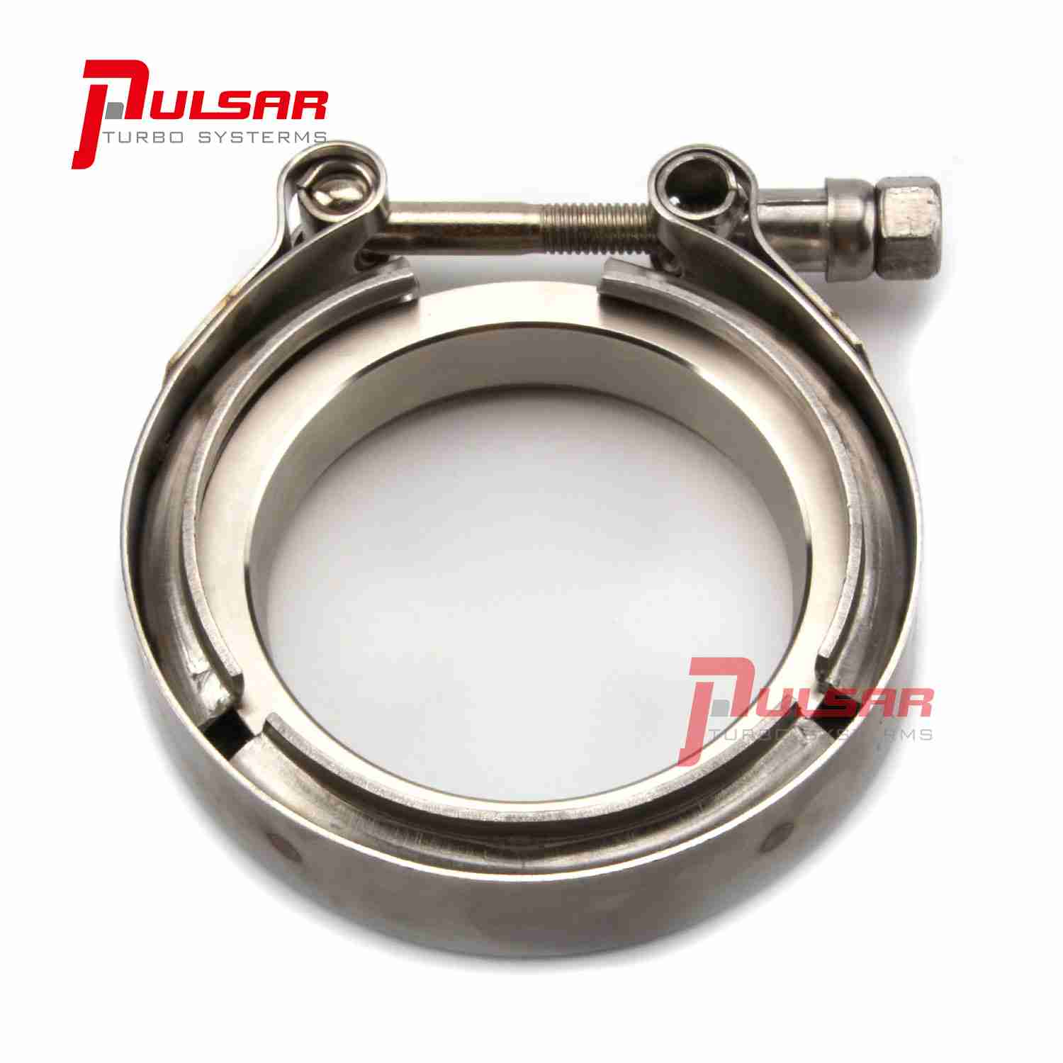 Pulsar Turbo - 3'' Stainless Steel V-Band Flange & Clamp Kit for Precision Turbo T4 T67 T72 T76 164376101 1 Pulsar Turbo - 3'' Stainless Steel V-Band Flange & Clamp Kit for Precision Turbo T4 T67 T72 T76 164376101