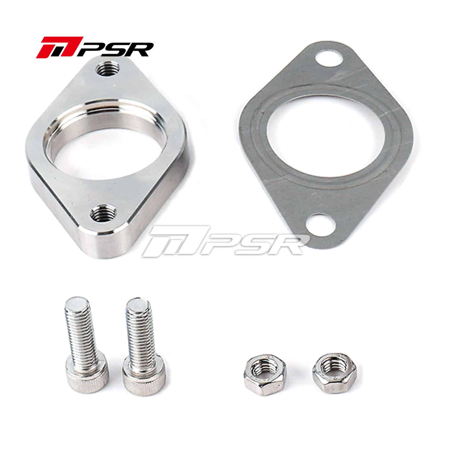 Pulsar Turbo - Flange Kit for PSR NEW GENERATION WASTEGATE 38mm 2-Bolt External Wastegate - Outlet Flange Kit 1 Pulsar Turbo - Flange Kit for PSR NEW GENERATION WASTEGATE 38mm 2-Bolt External Wastegate - Outlet Flange Kit