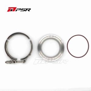 Pulsar Turbo - PSR Stainless Steel V-Band 3''/3.5'' Flange&Clamp Kits for PRO PTG75 PT/X42 PT/X45 PT/X47 PT/X50 PT/X55 400 etc. Compressor Outlet